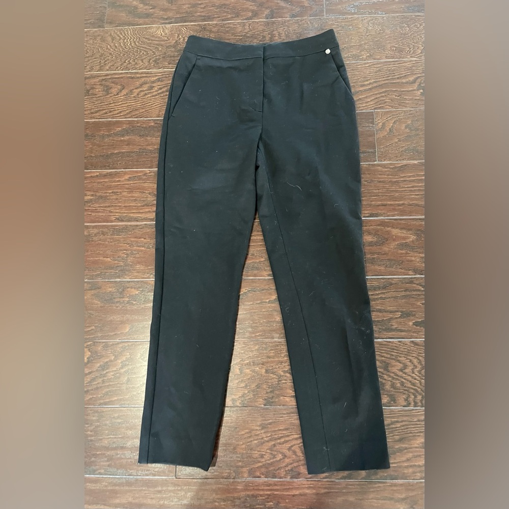 MaxMara Black Trousers Pants Women’s Size 4 Career Preppy Classic Italy